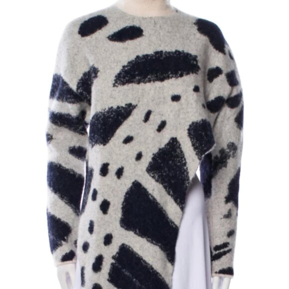 Prabal Gurung Sweaters - Prabal Gurung Llama Animal Print Sweater Size: S